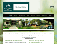 Tablet Screenshot of pinewoodresort.co.in